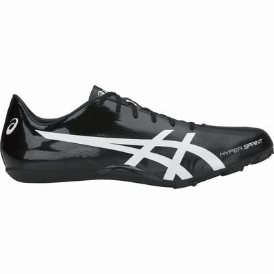 Asics Hyper Sprint 7 - Naisten Piikkarit - Mustat/Valkoinen